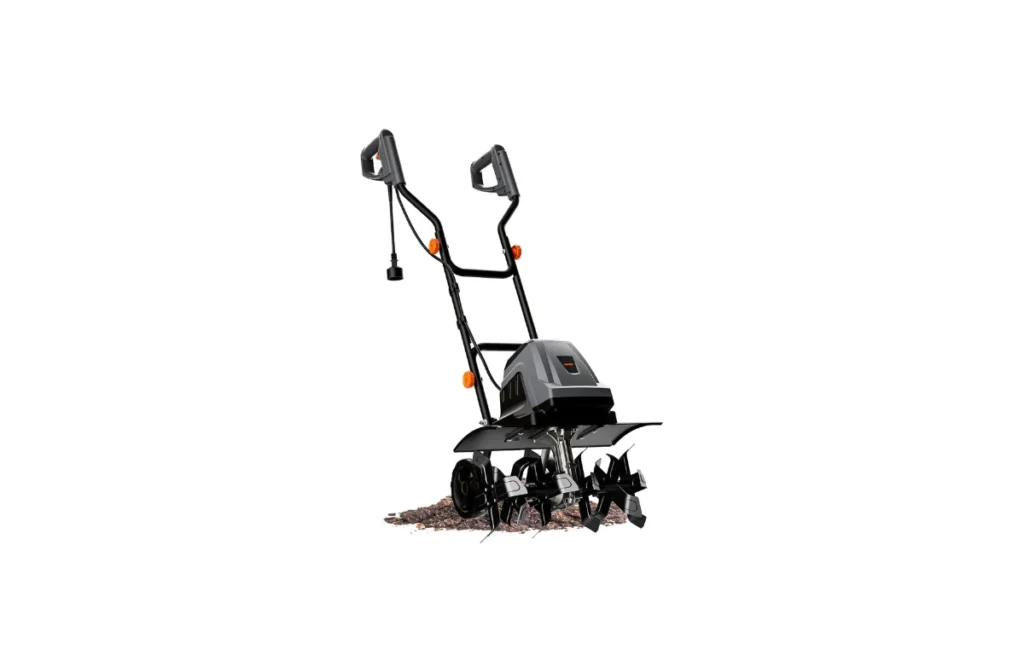 18-Inch 15-Amp Electric Tiller Cultivator