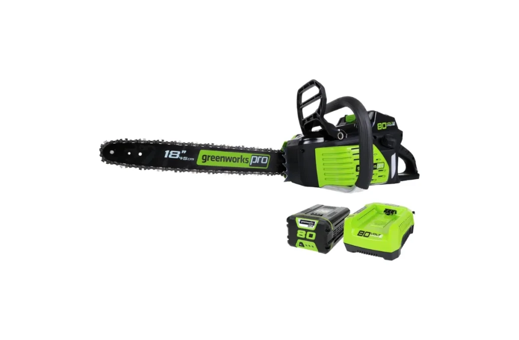 Greenworks 80V 18" Brushless Cordless Chainsaw