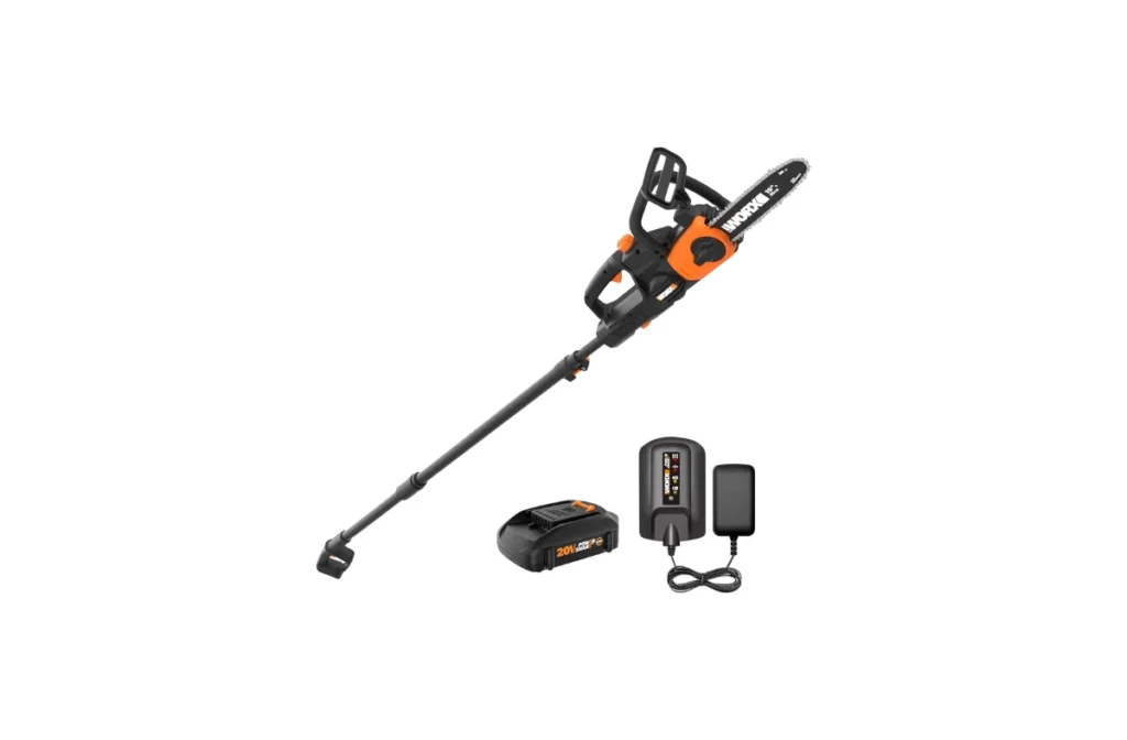 Worx WG323 20V Power Share 10" Cordless Pole/Chain Saw