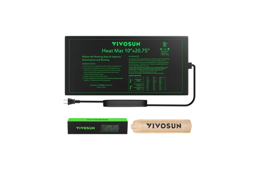 2. VIVOSUN Durable Waterproof Seedling Heat Mat 10"x20.75"