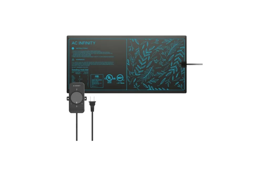 4. AC Infinity SUNCORE S3 Seedling Mat with Heat Controller