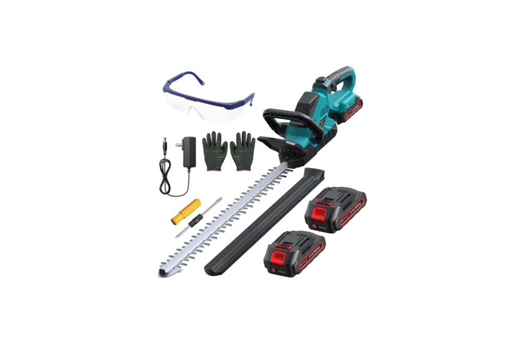 20'' Hedge Trimmer Cordless with Battery & 180° Rotatable Head
