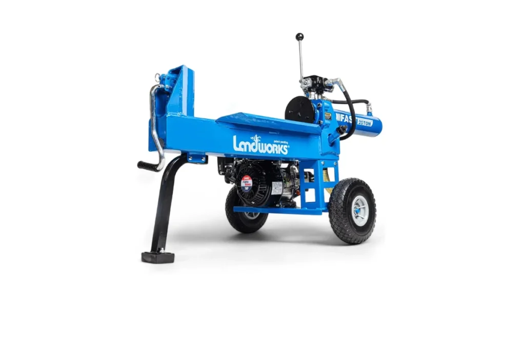 Landworks Log Splitter, 20 Ton, Rapid Auto Return, 7HP Engine