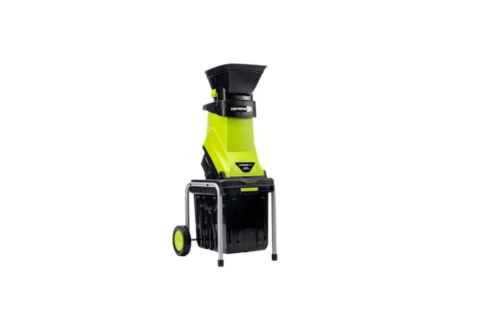 Earthwise GS70015 15-Amp Garden Corded Electric Chipper, Collection Bin