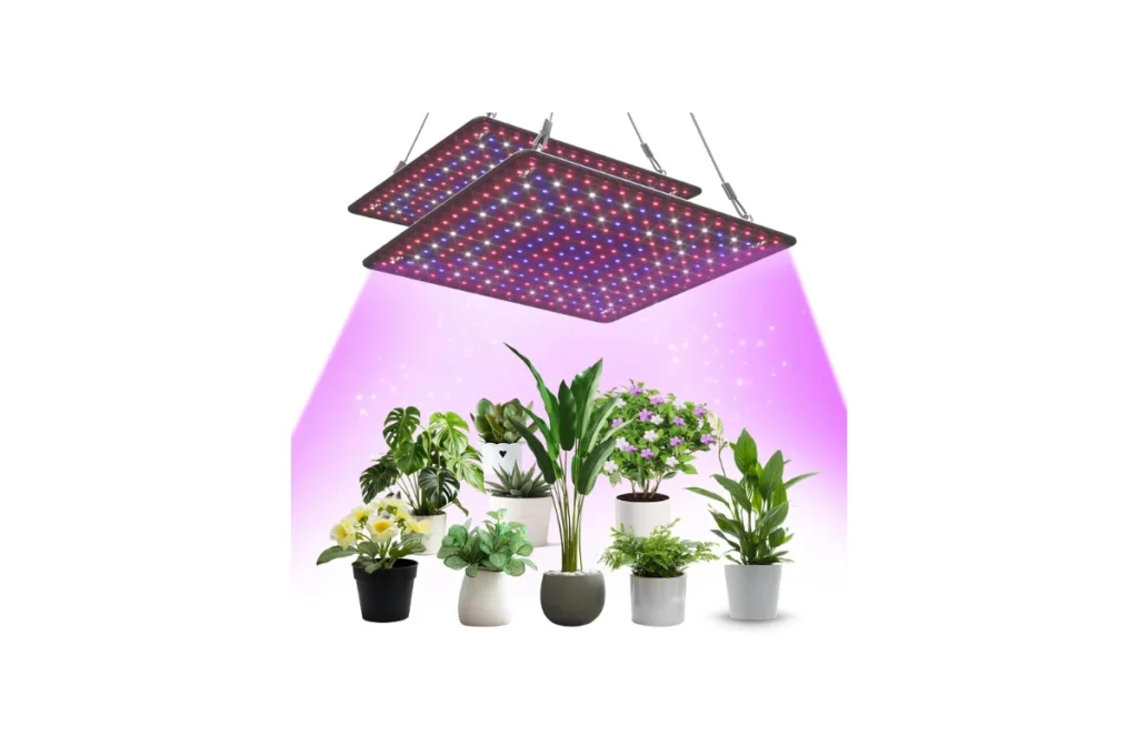 Uallhome 2 Pack LED Grow Light Panels (200W)