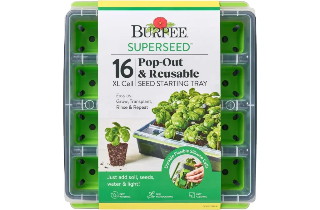 Burpee SuperSeed Seed Starting Tray | 16 XL Cell