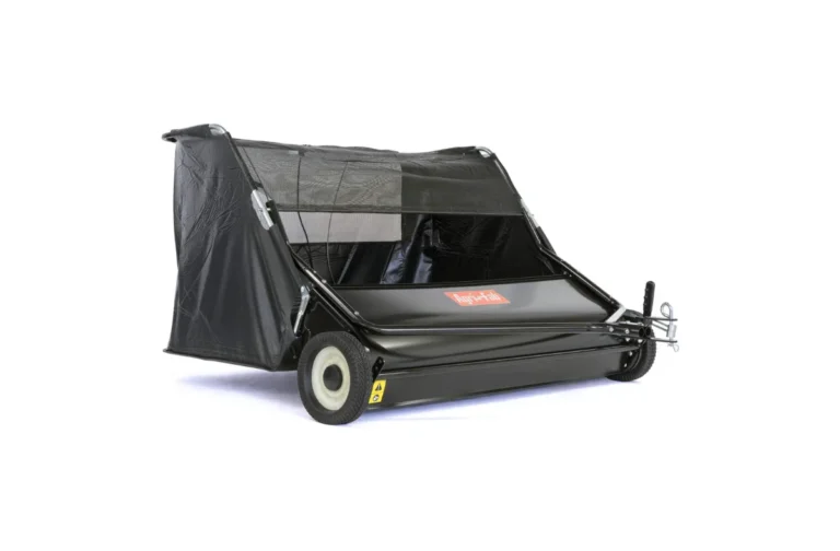best tow behind lawn sweeper