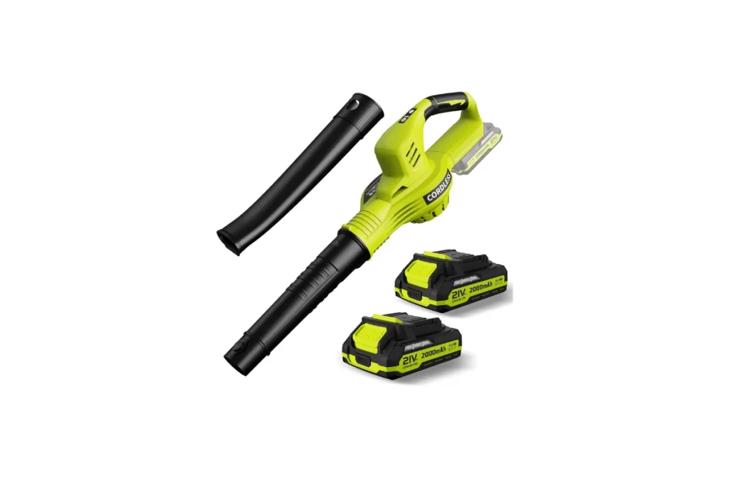 Leaf Blower Cordless - 21V Powerful Electric Leaf Blower