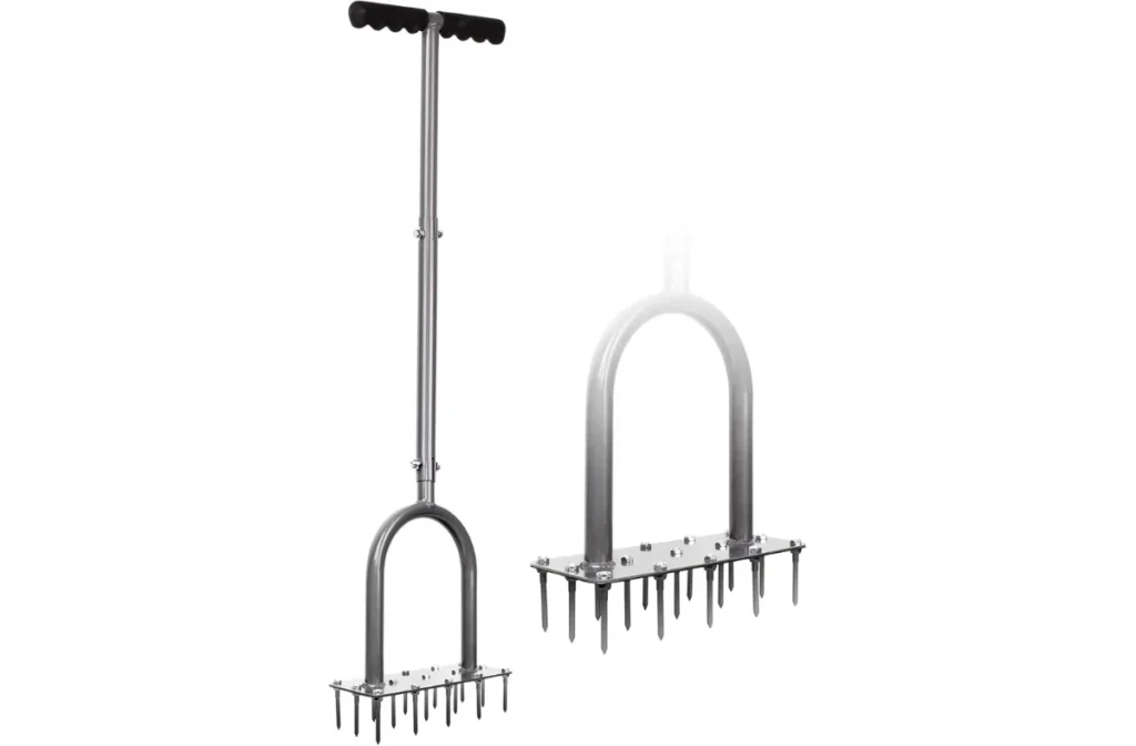 1. Walensee Lawn Aerator Spike Metal Manual Dethatching Tool
