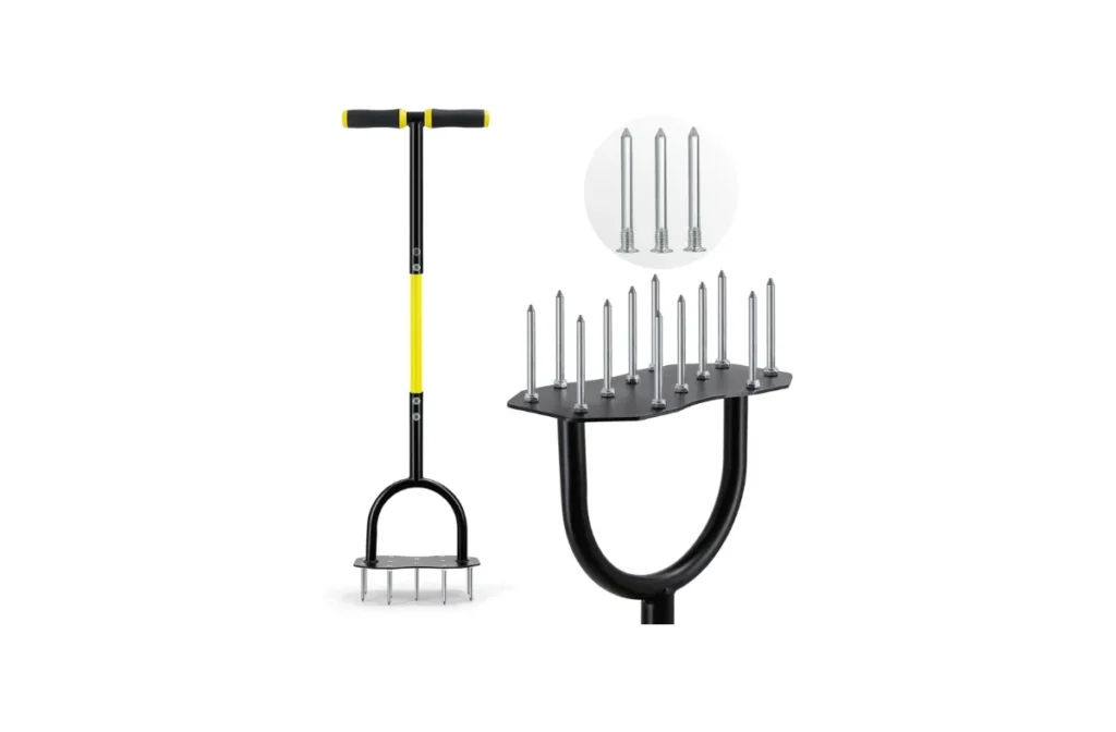 3. Jardineer Lawn Aerator Spike Aerating Tool – 36" Taller Version