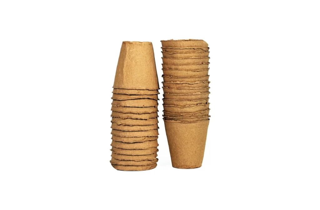 Daniel’s Plants 4″ Naked Pots (30-Pack, Peat Free & OMRI-Listed)