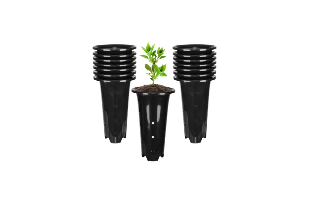 Yardwe 50pcs Deep Tree Pots (11.2” Citrus Grow Bags)