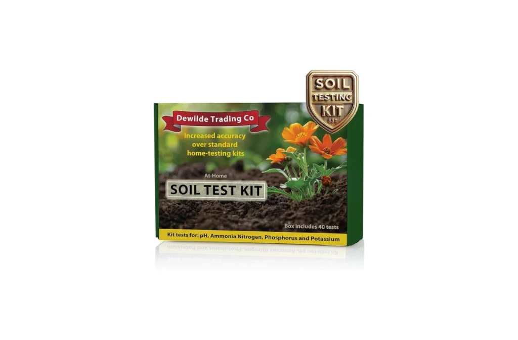 Premium Soil Test Kit – 40 Complete Tests for Lawns & Gardens