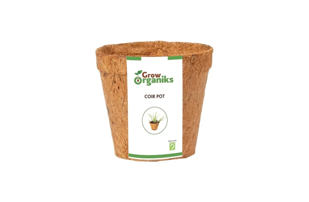 4″ Coco Coir Plant Pots (12-Pack, Biodegradable)