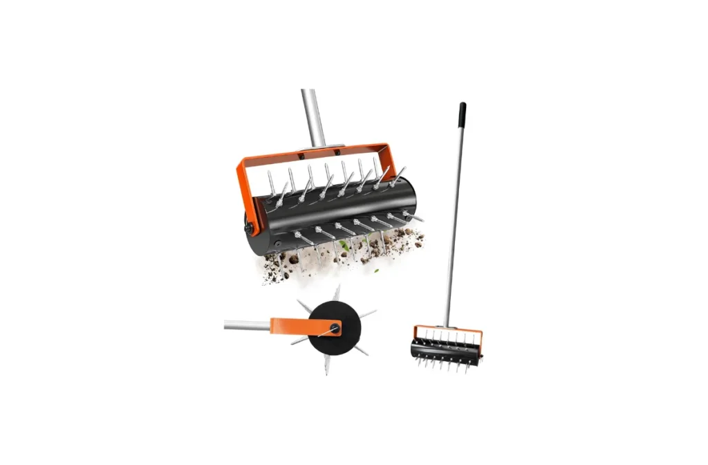 2. Rolling Lawn Aerator Tool â Heavy Duty Manual Push Aerator