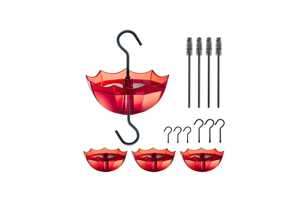 3. Ant Moat for Hummingbird and Oriole Feeders – 5 oz, 4-Pack