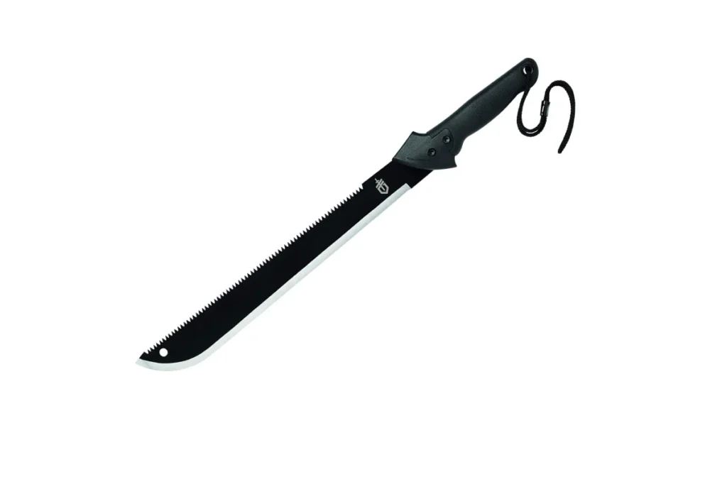 3. Gerber Gear Gator Machete 25" with Plain Edge and Saw