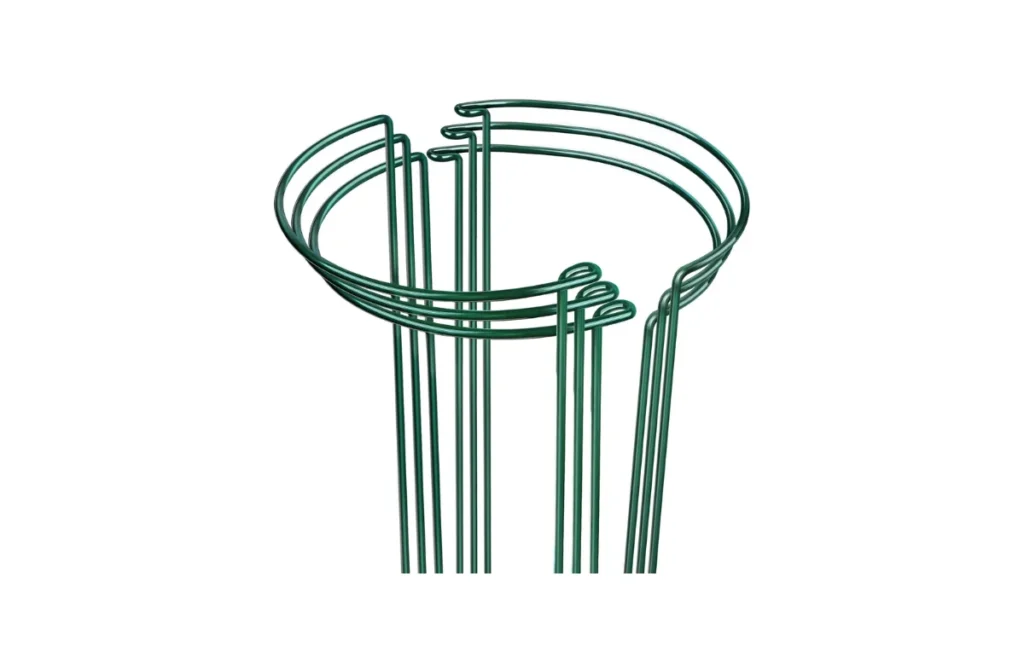 2. LEOBRO Plant Support Stakes – 6 PCS Peony Cages and Supports