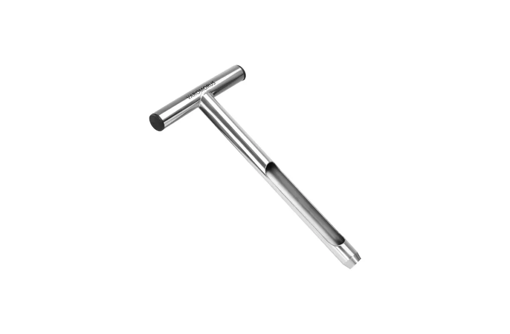 1. Varomorus Soil Sampler Probe Stainless Steel Tubular T-Style Handle (12 inch)