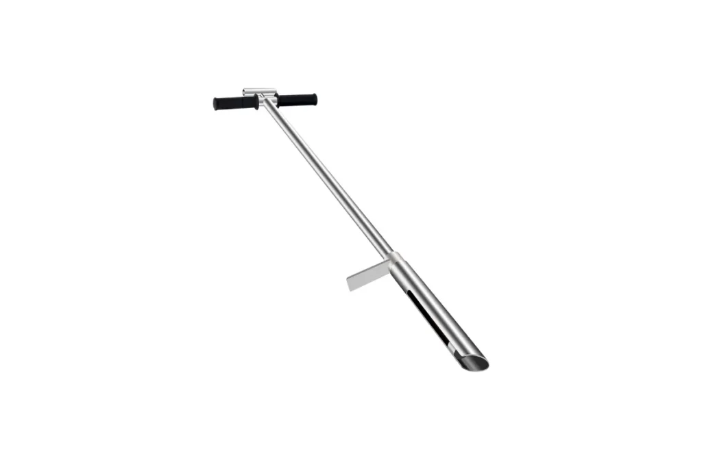 4. HOMIER 40" Stainless Steel Soil Sampler Probe with Ejector and Foot Pedal