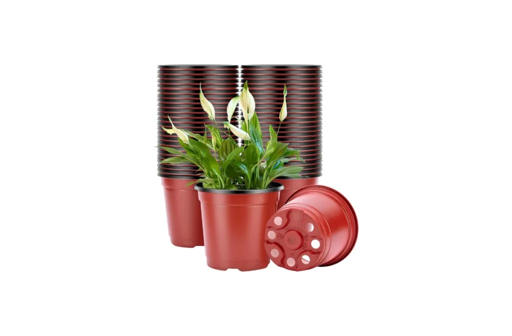 5. VIVOSUN 100pcs 4 Inch Planter Nursery Pots