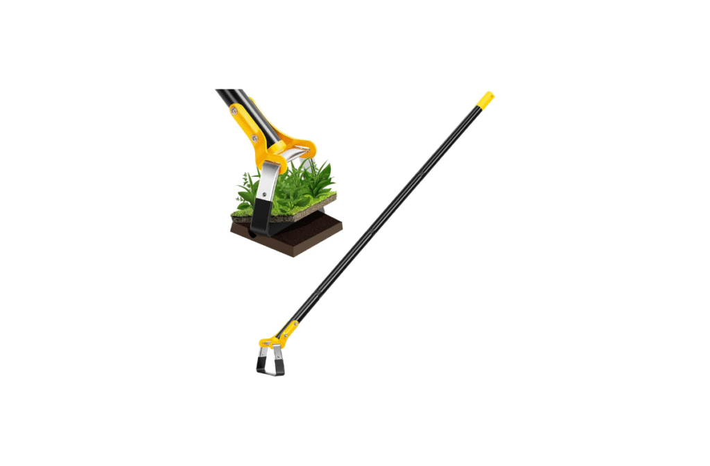 5. Hoe Garden Tool – Scuffle Garden Hoe with Stainless Steel Loop